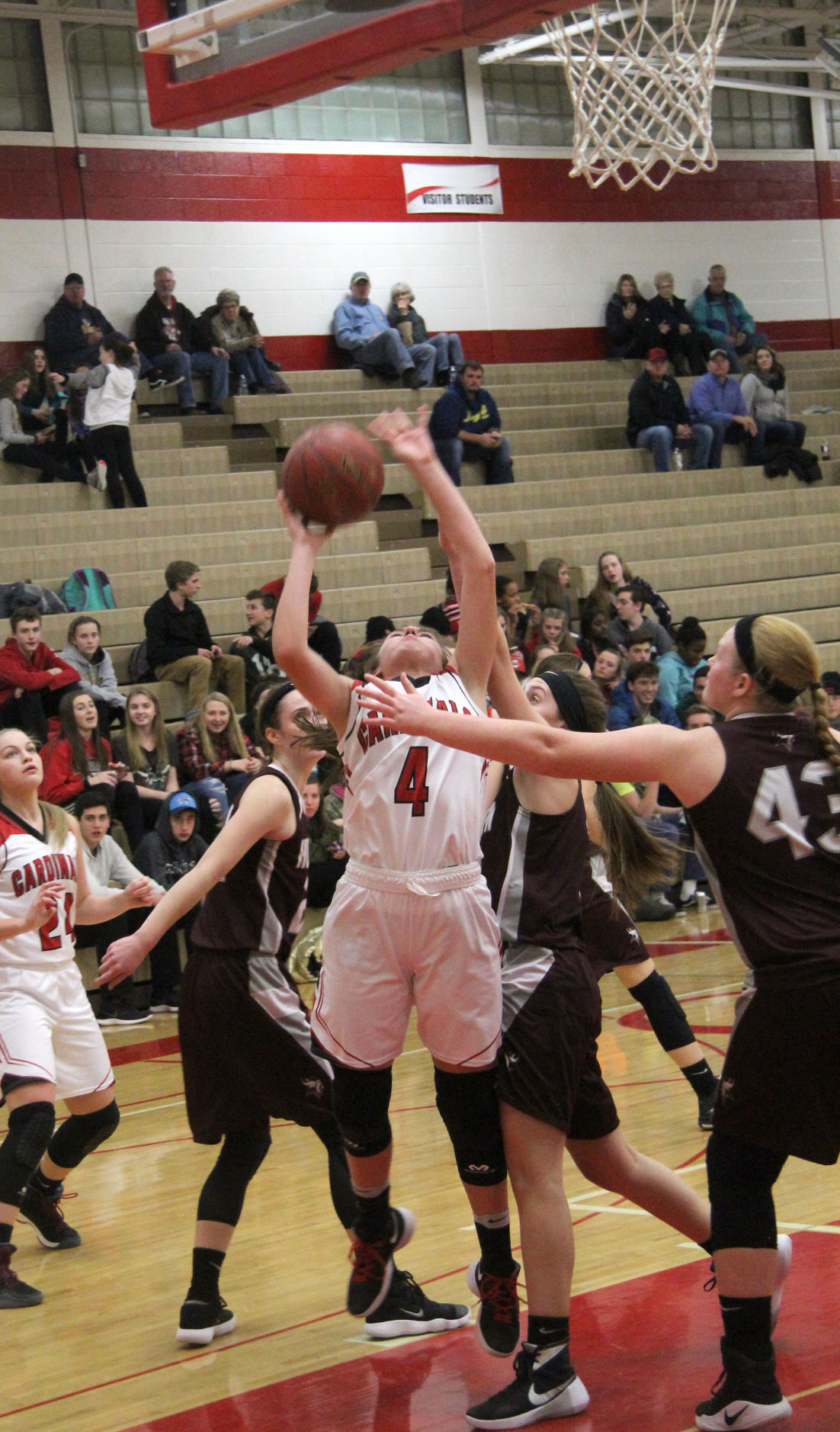 Holmen at Chi-Hi girls basketball 1-2-18